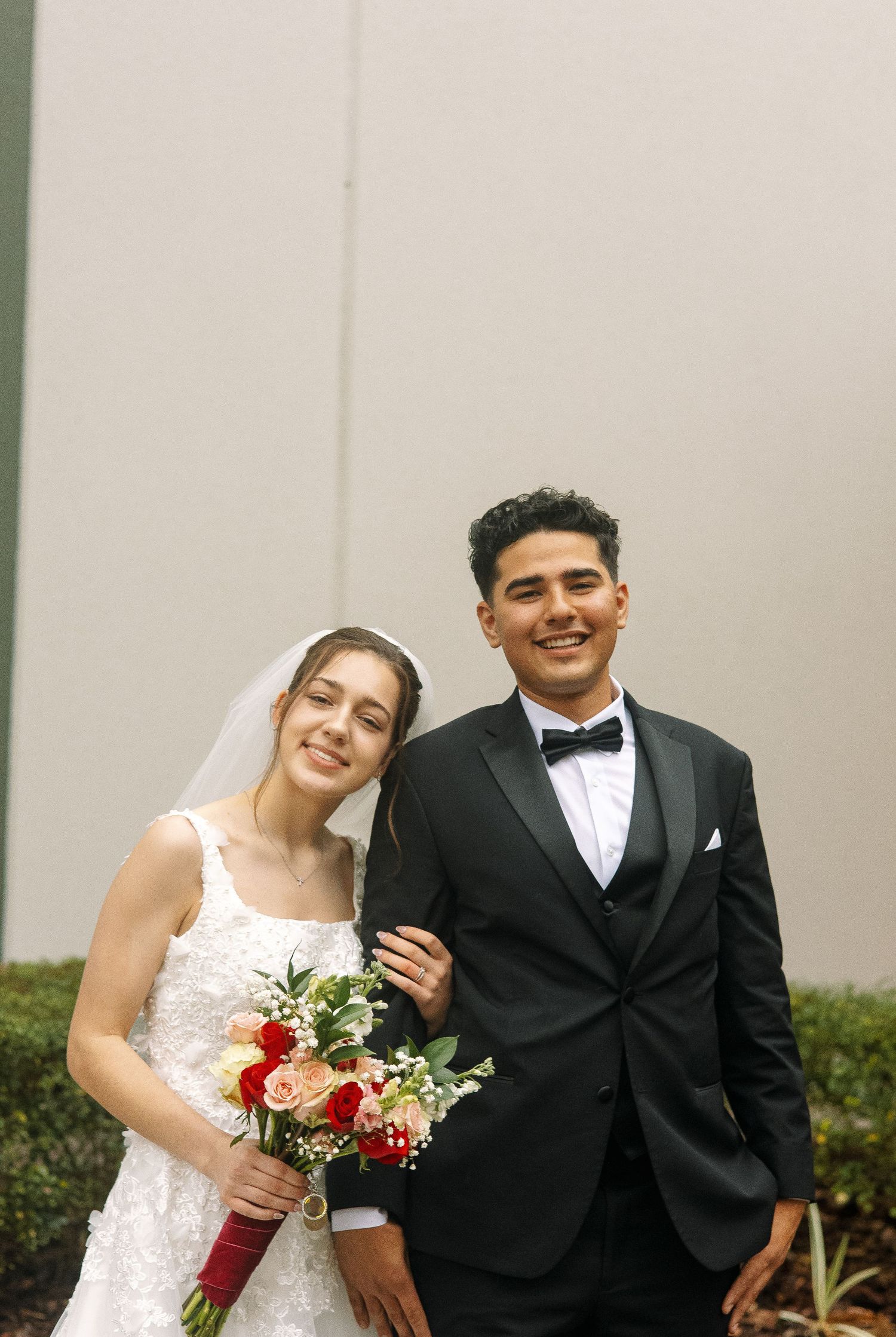 Wedding day bride and groom portraits Tampa Florida wedding photographer