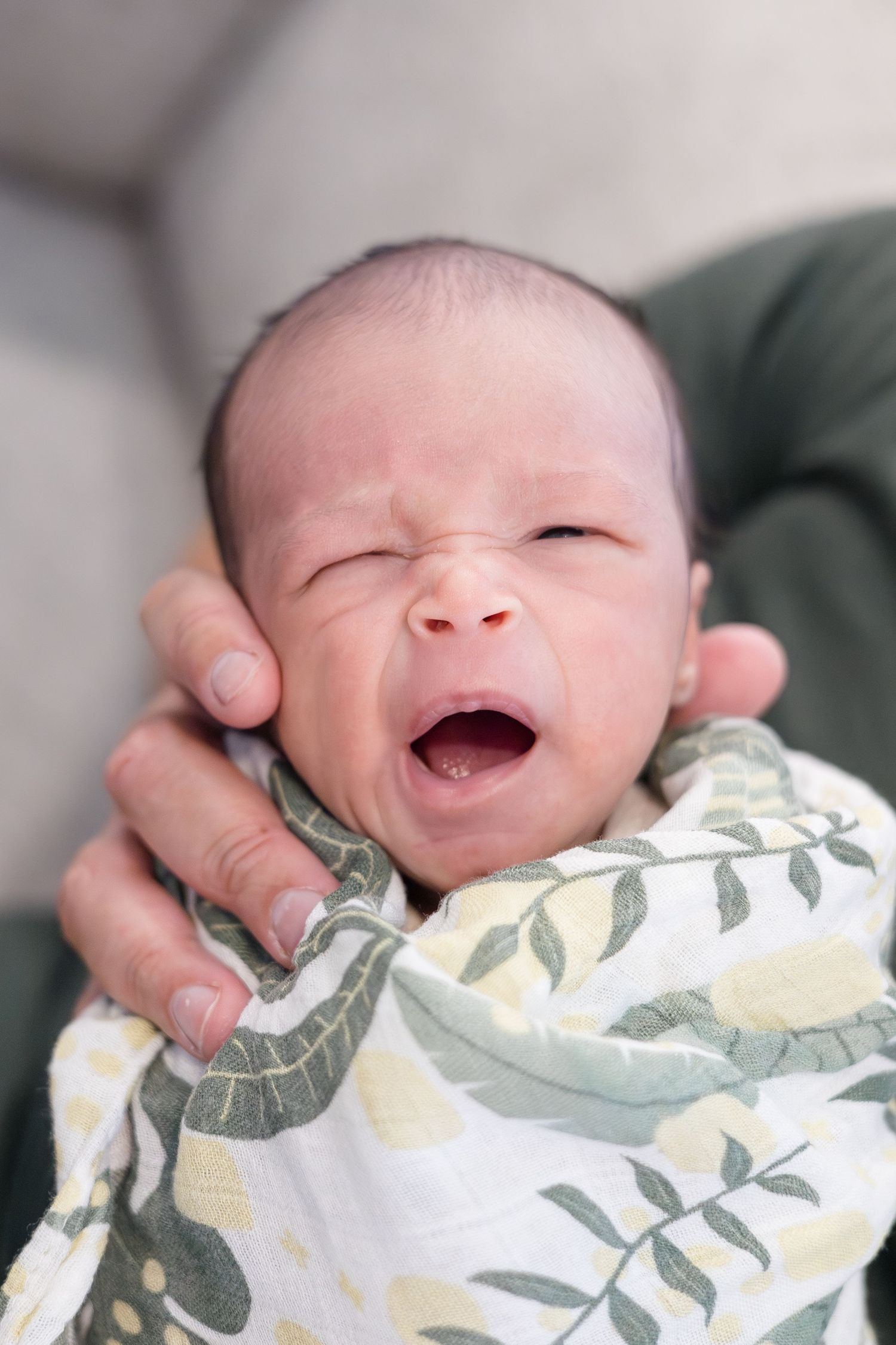 Reagan Marie Photography captures in home lifestyle newborn session with McKinney photographer