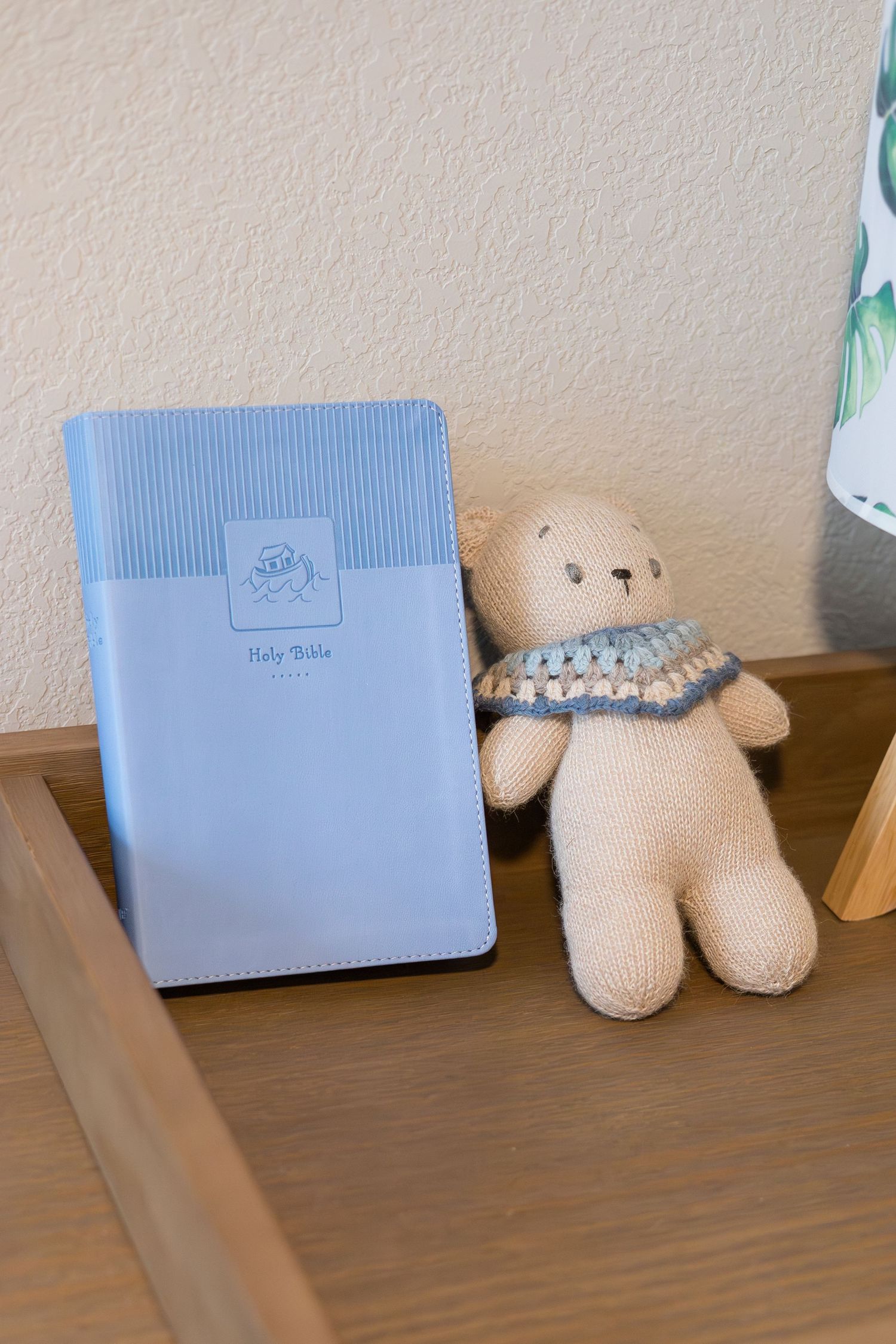 Detailed shot of baby's nursery during lifestyle newborn session in McKinney, Texas with lifestyle newborn photographer Reagan Marie