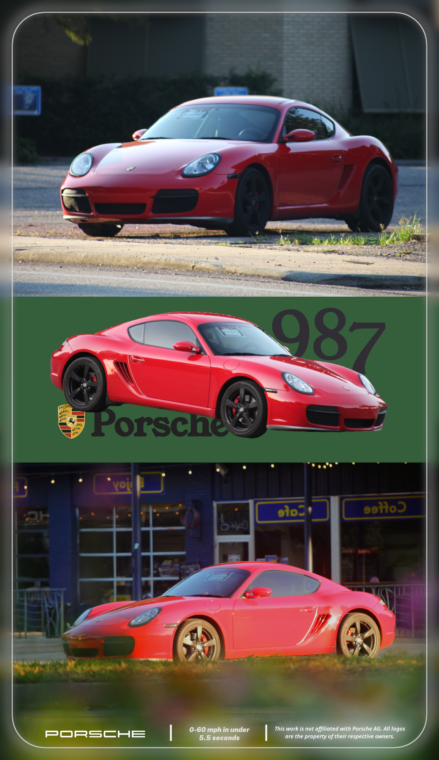 Porsche 987 Poster