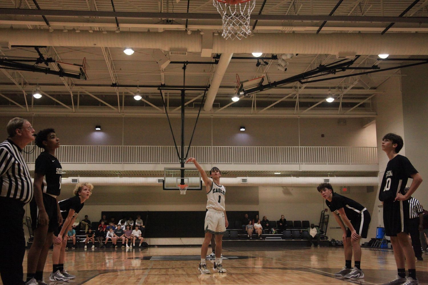 Successful basketball shot