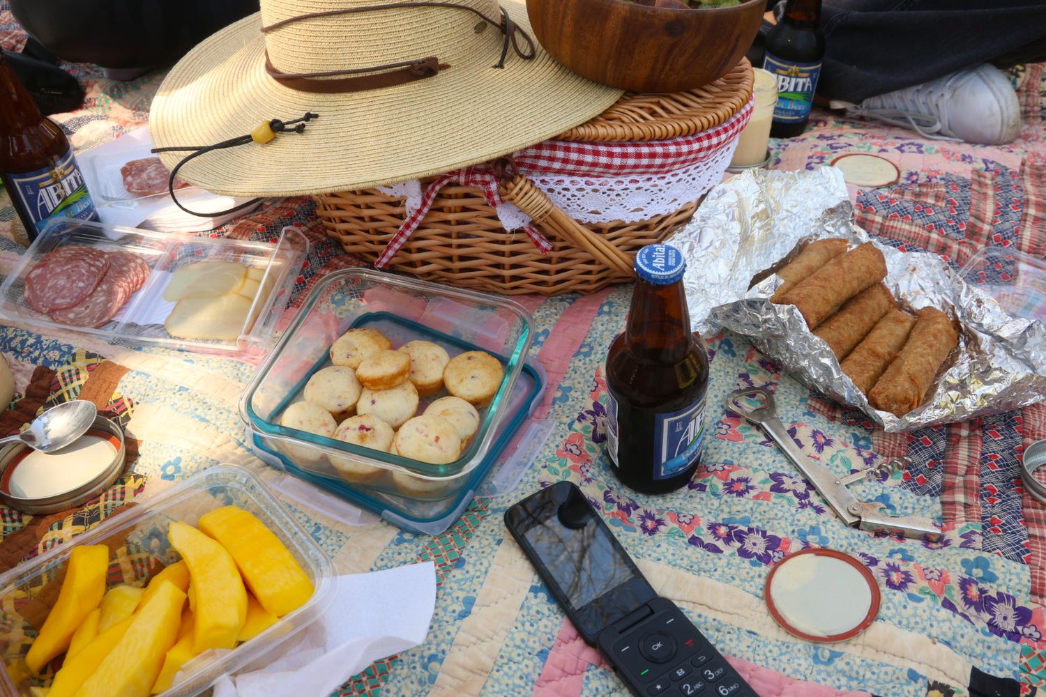 A traditional picnic