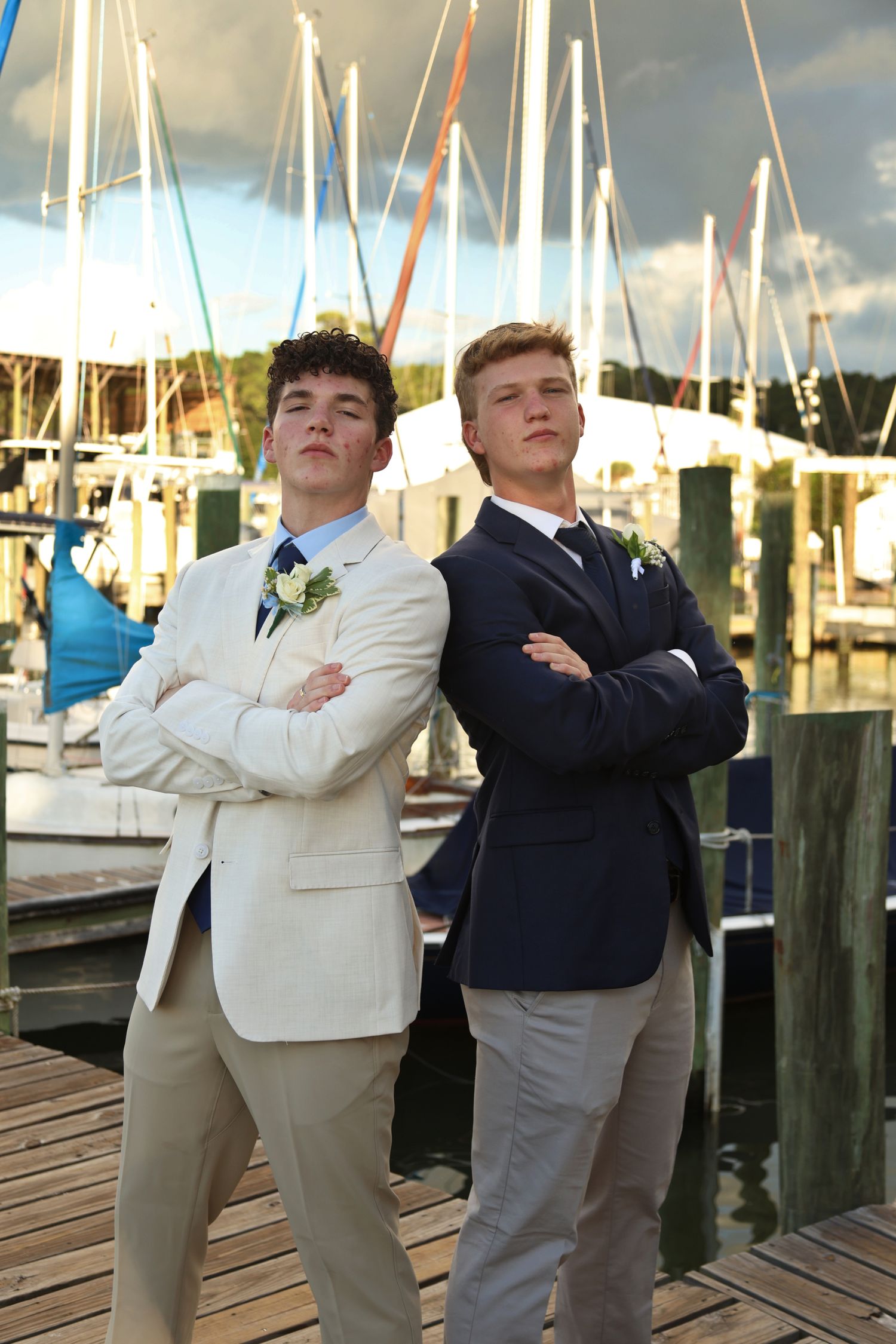 Two men in suits