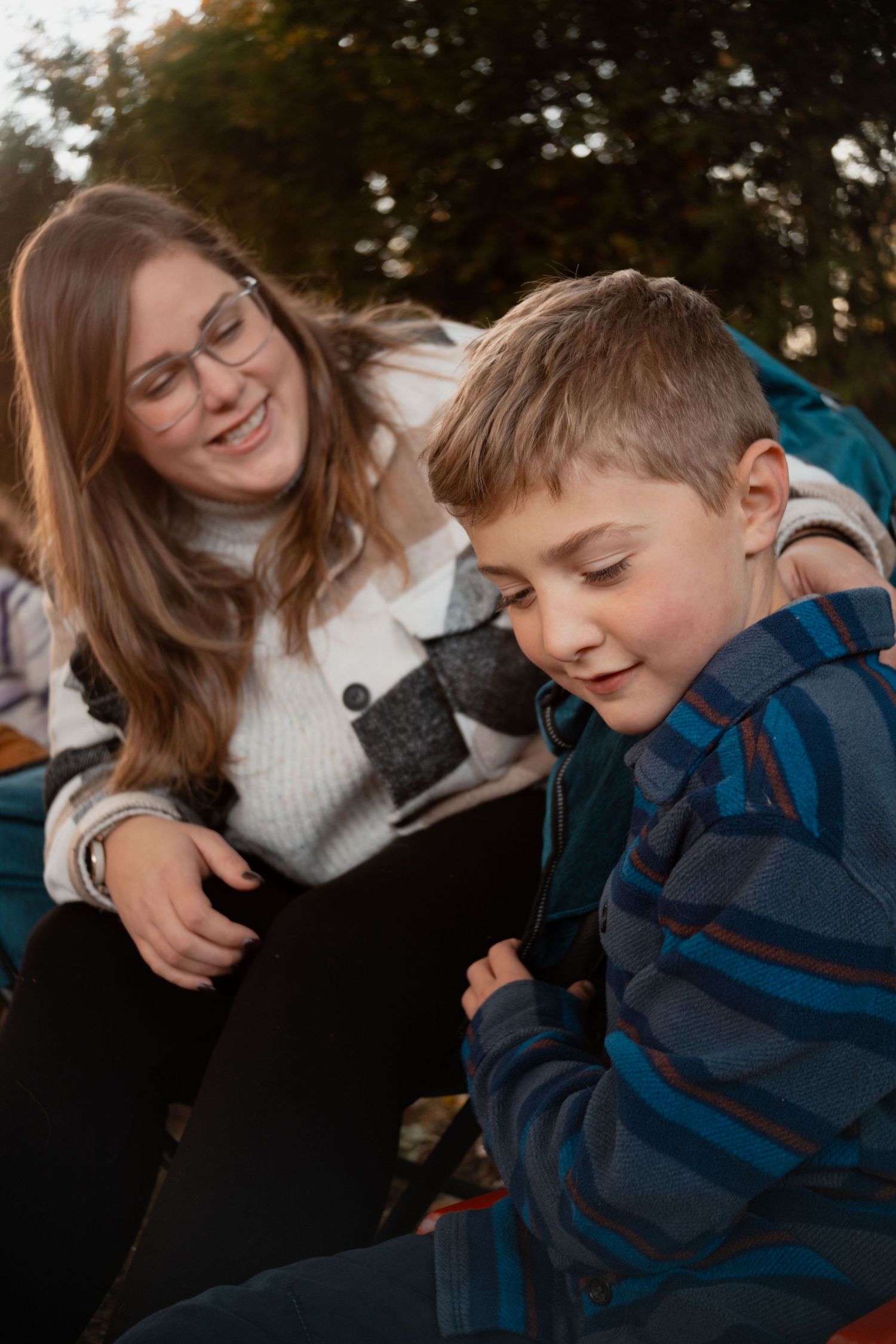 Documentary family photography focused on real moments