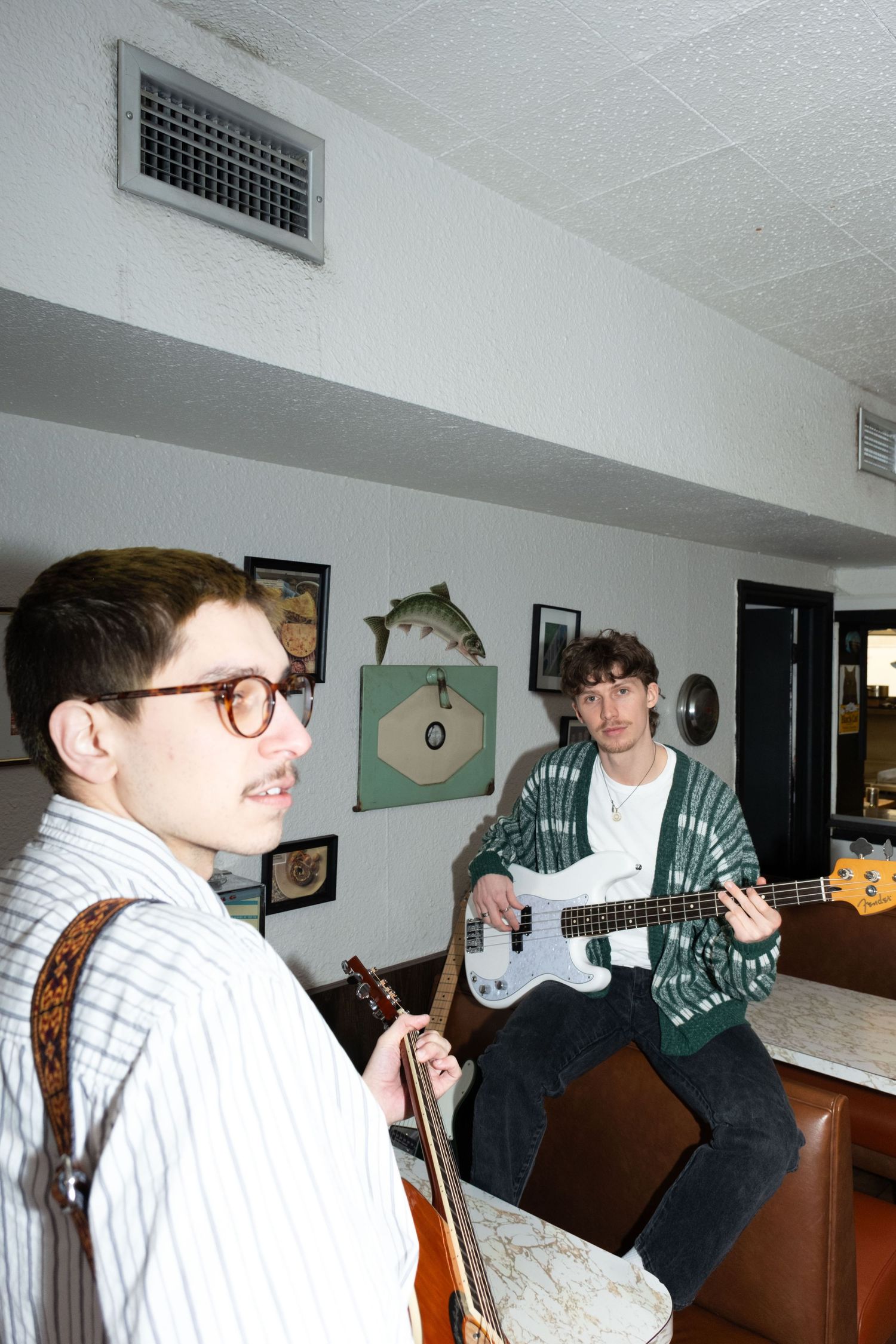 Studio or on-location creative portrait session. Band photography.