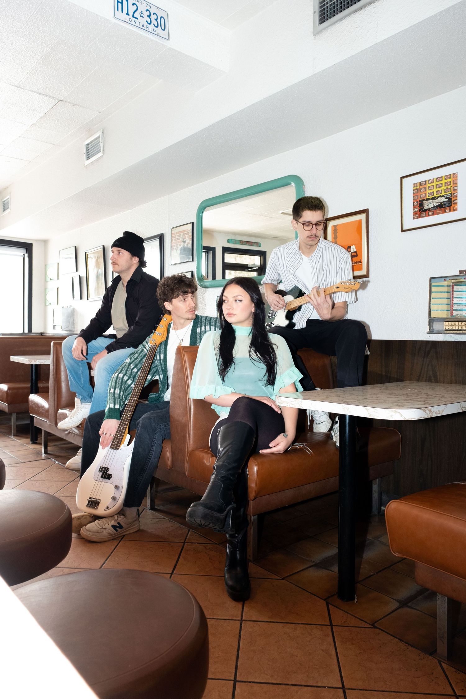 Concept-driven portrait photography with artistic direction for bands in Sault Ste. Marie.