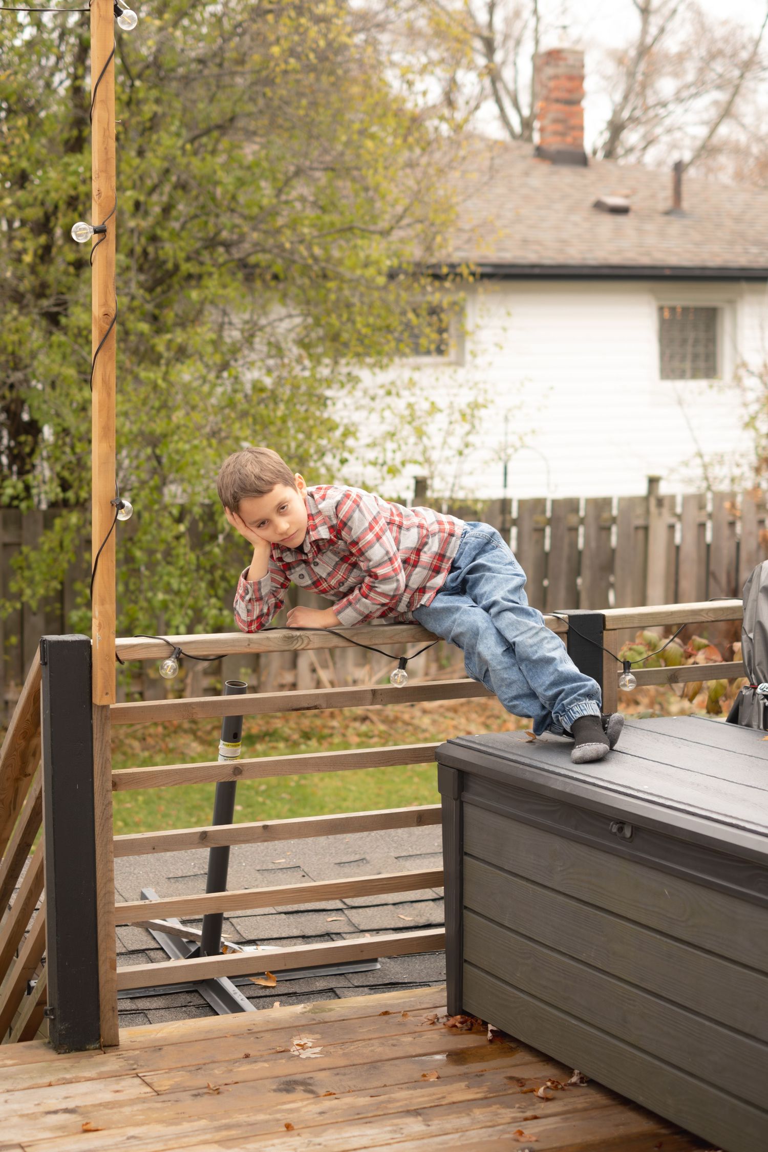 Candid family session with relaxed, unposed moments