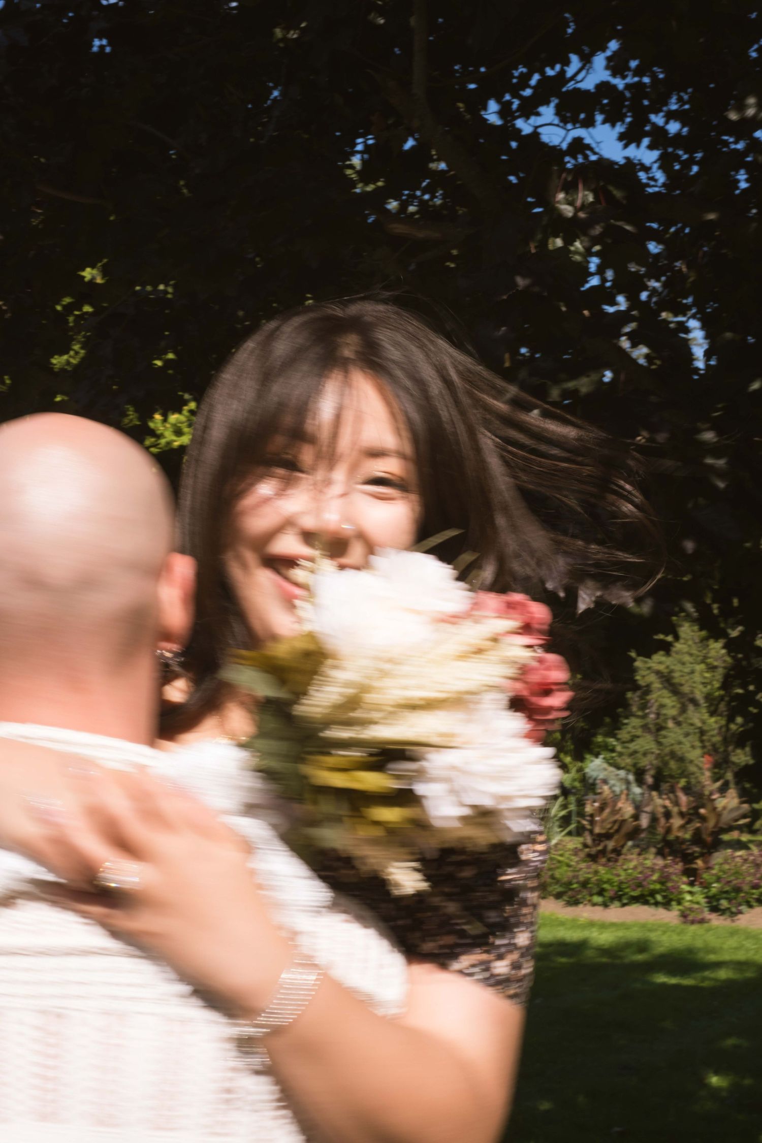 Documentary-style couples photography with genuine interaction