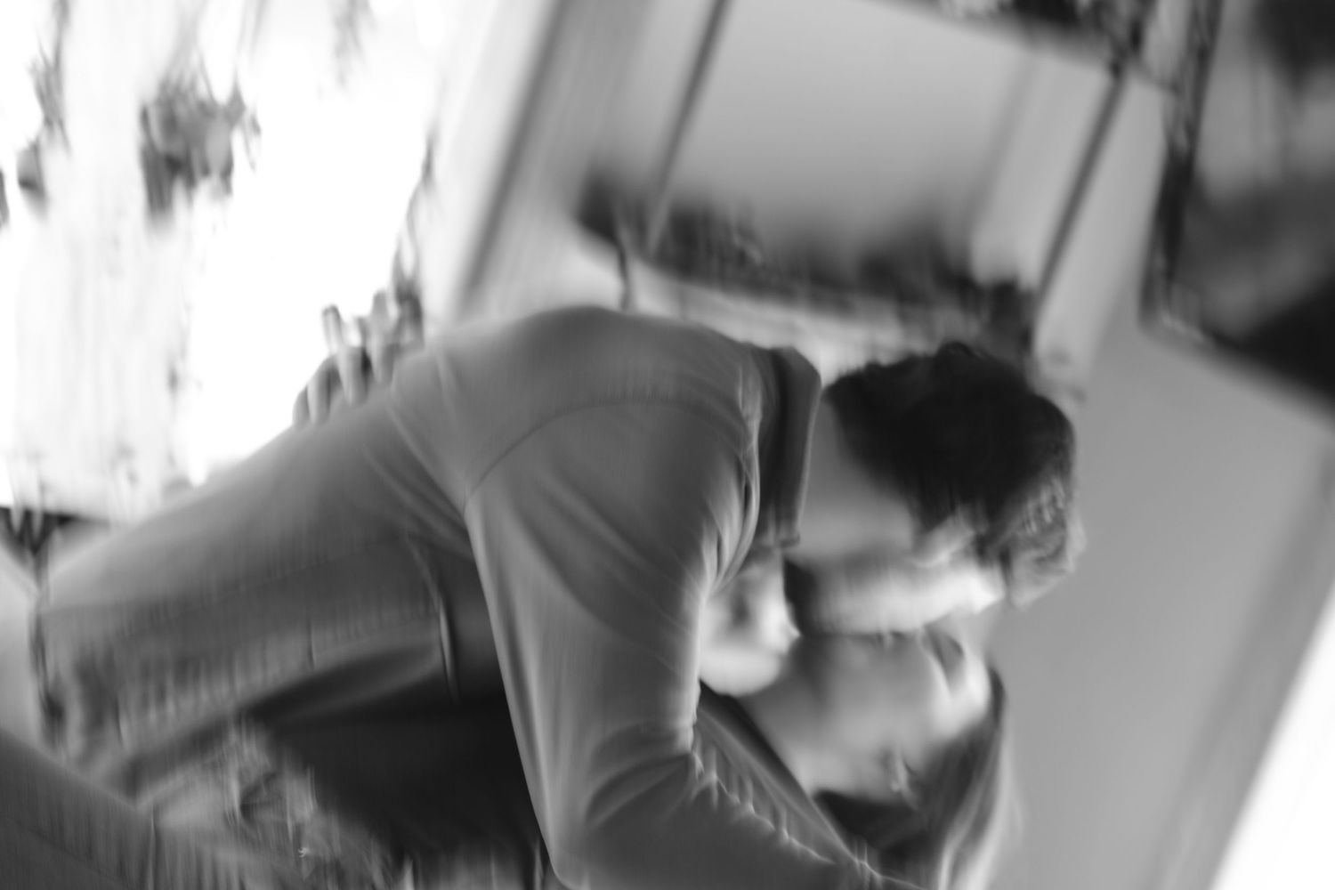 Documentary-style couples photography with genuine interaction. Couple and engagement photo in Sault Ste. Marie.