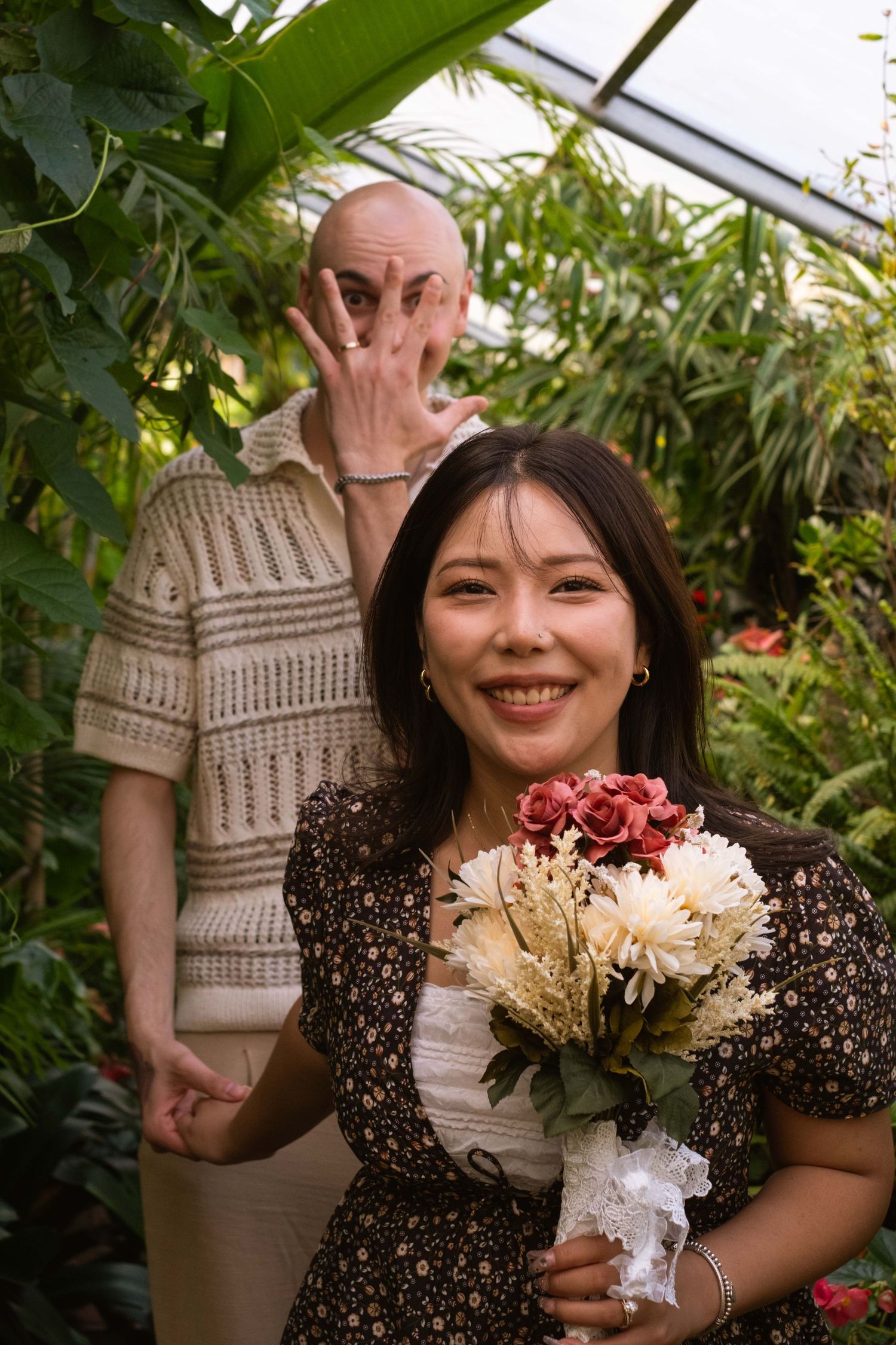 Documentary-style couples photography with genuine interaction