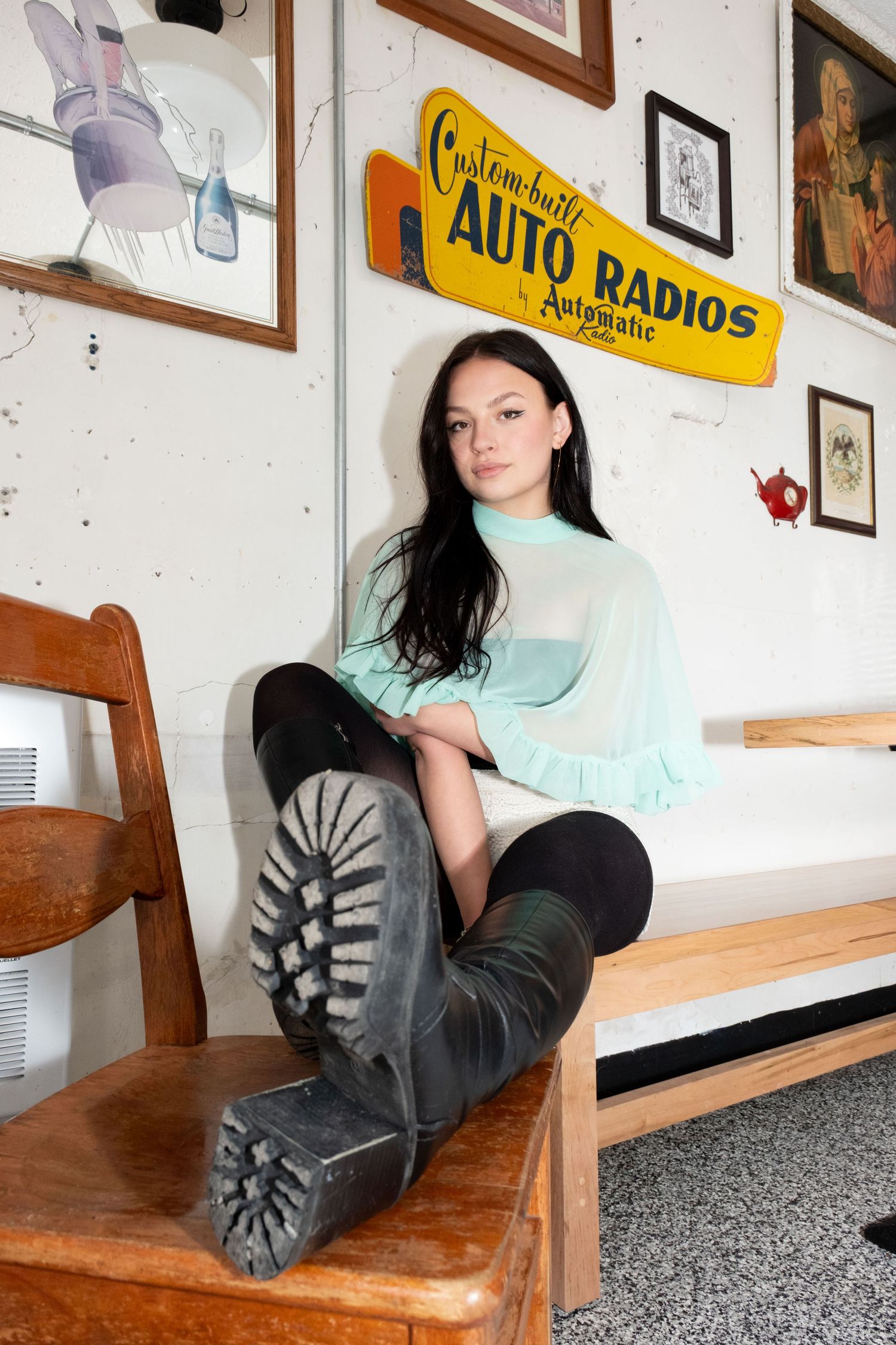 Studio or on-location creative portrait session. Band photography.