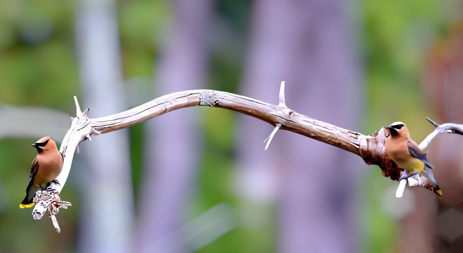 UNDERCOVER AGENTS CEDAR WAX WING.
INSPIRED LIFE BY ERIN.