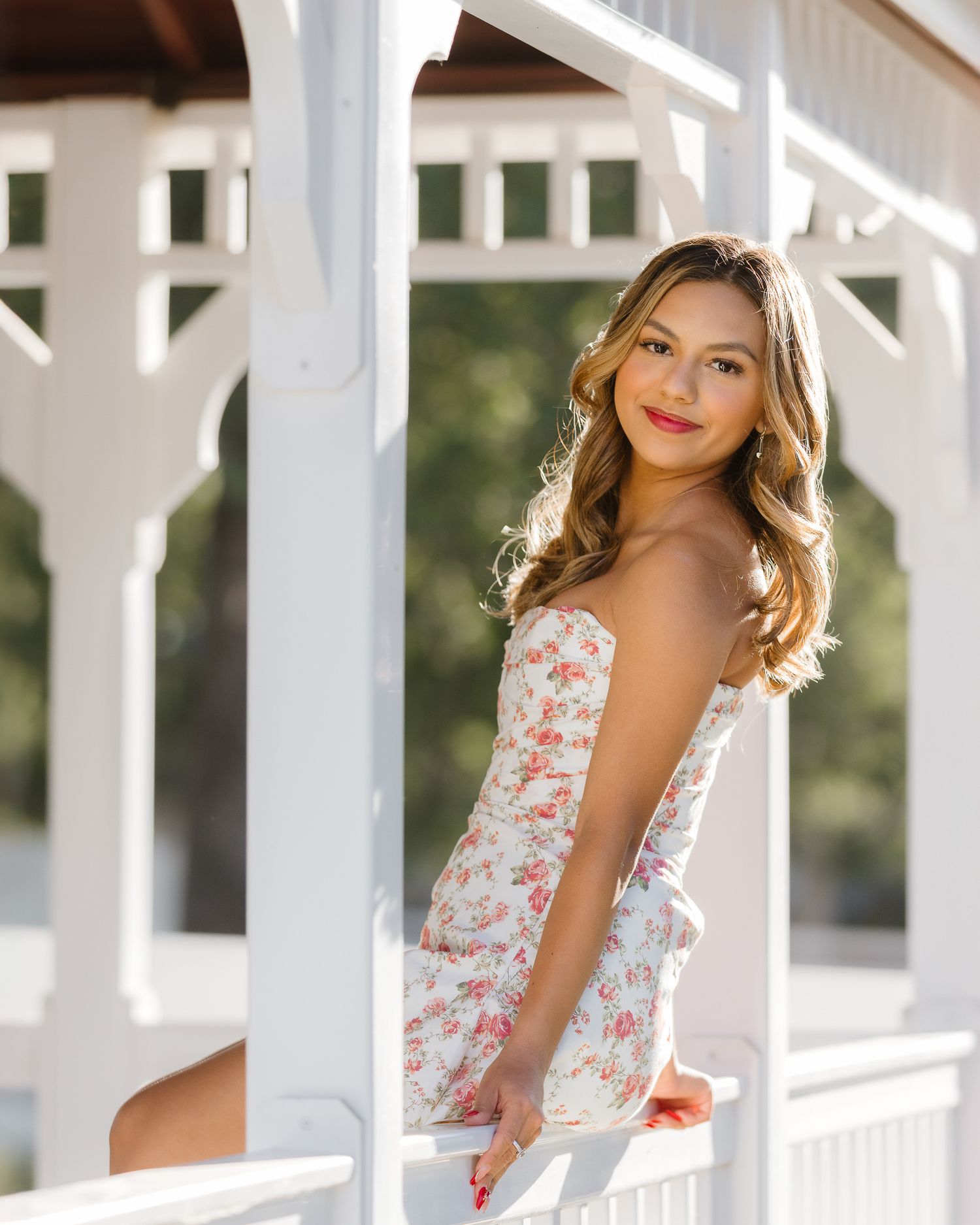 soft natural light senior photo captured in rocklin