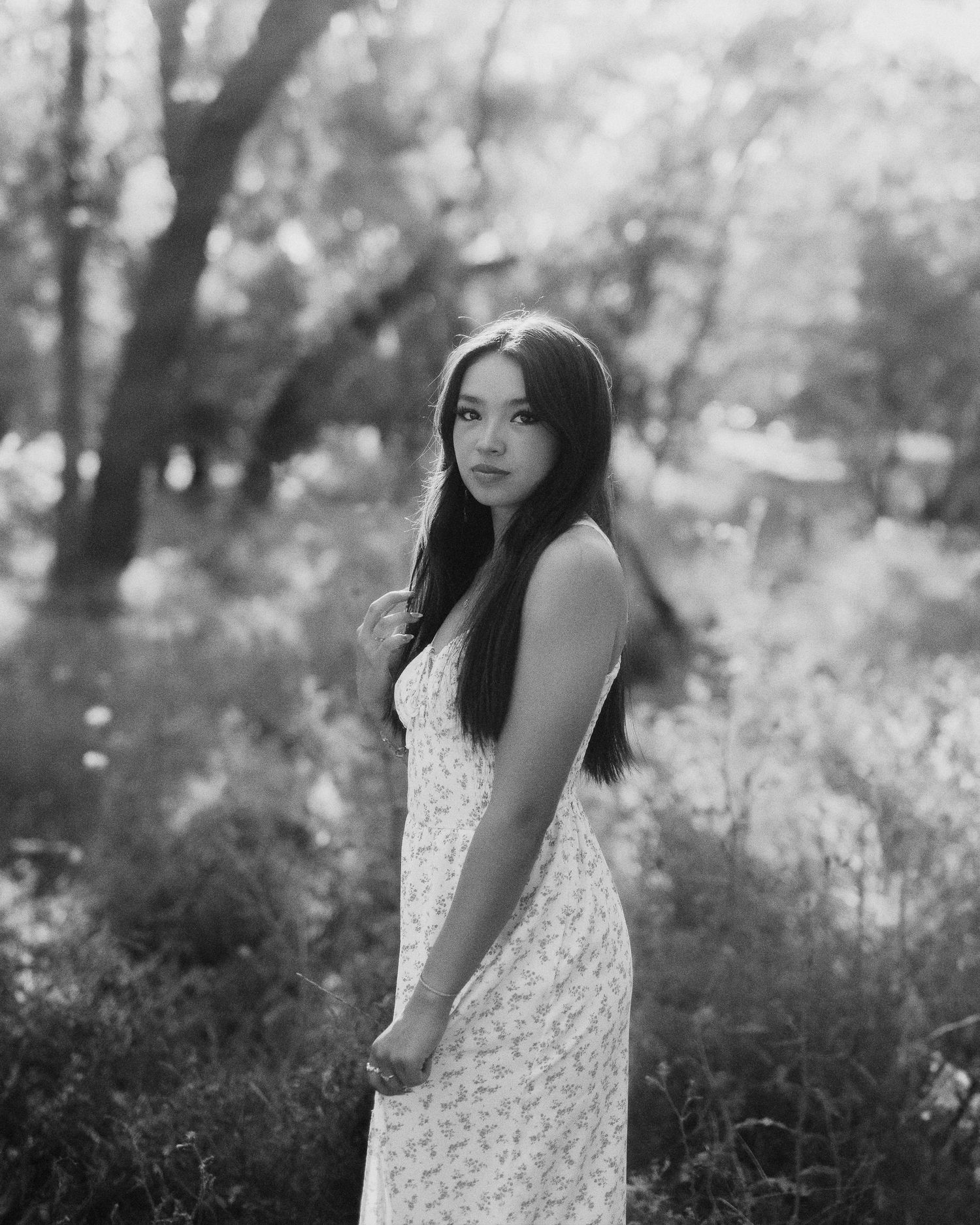 senior girl portrait taken in rocklin california
