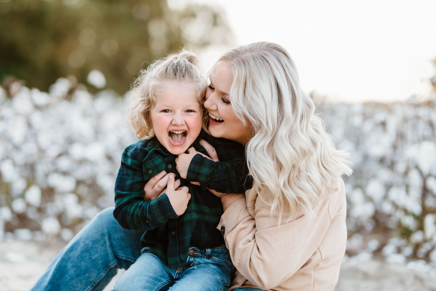 cotton mini sessions near florence, sc