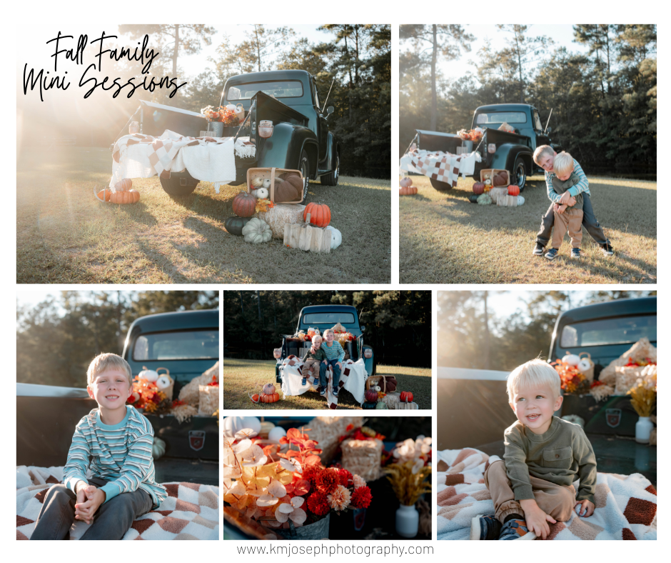 fall mini sessions, florence, sc