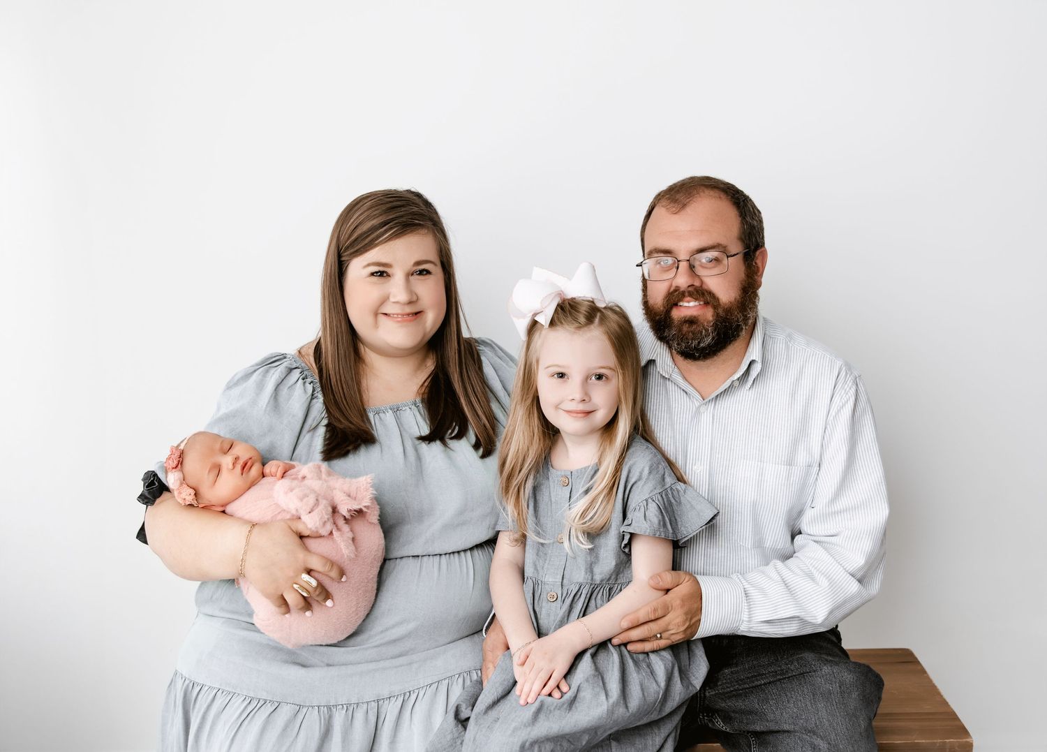 studio newborn session, in florence, sc