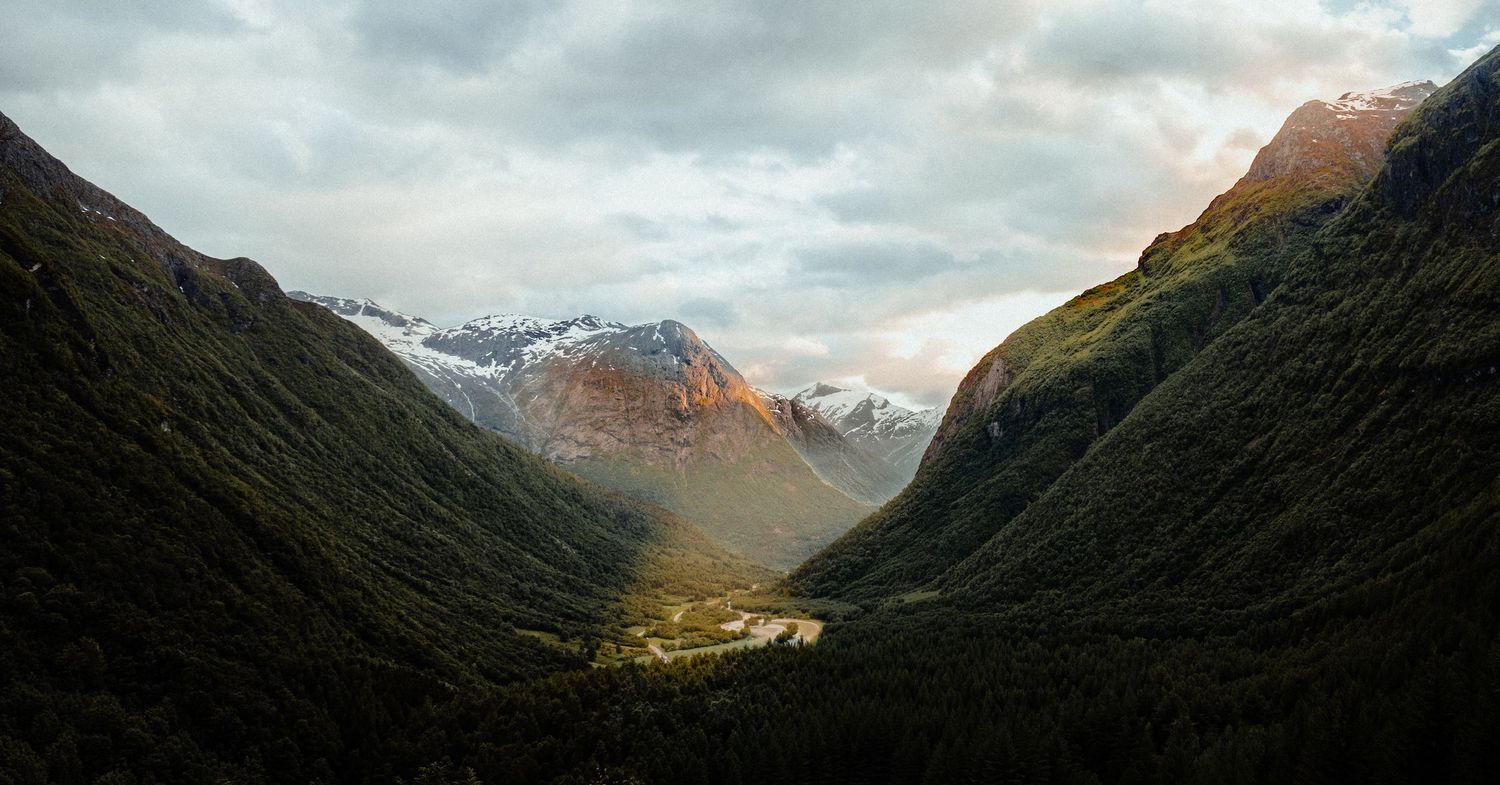 Mountains in northern Norway