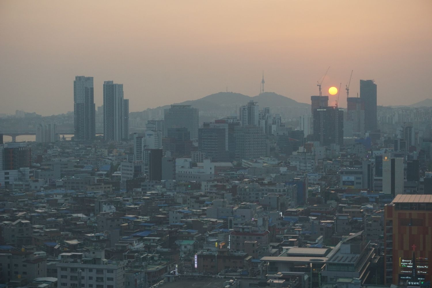 Skyline in Seoul
