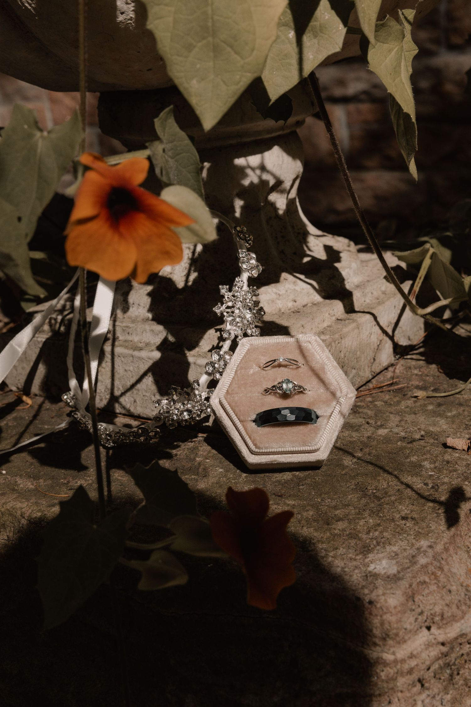 Small wedding flat lay details