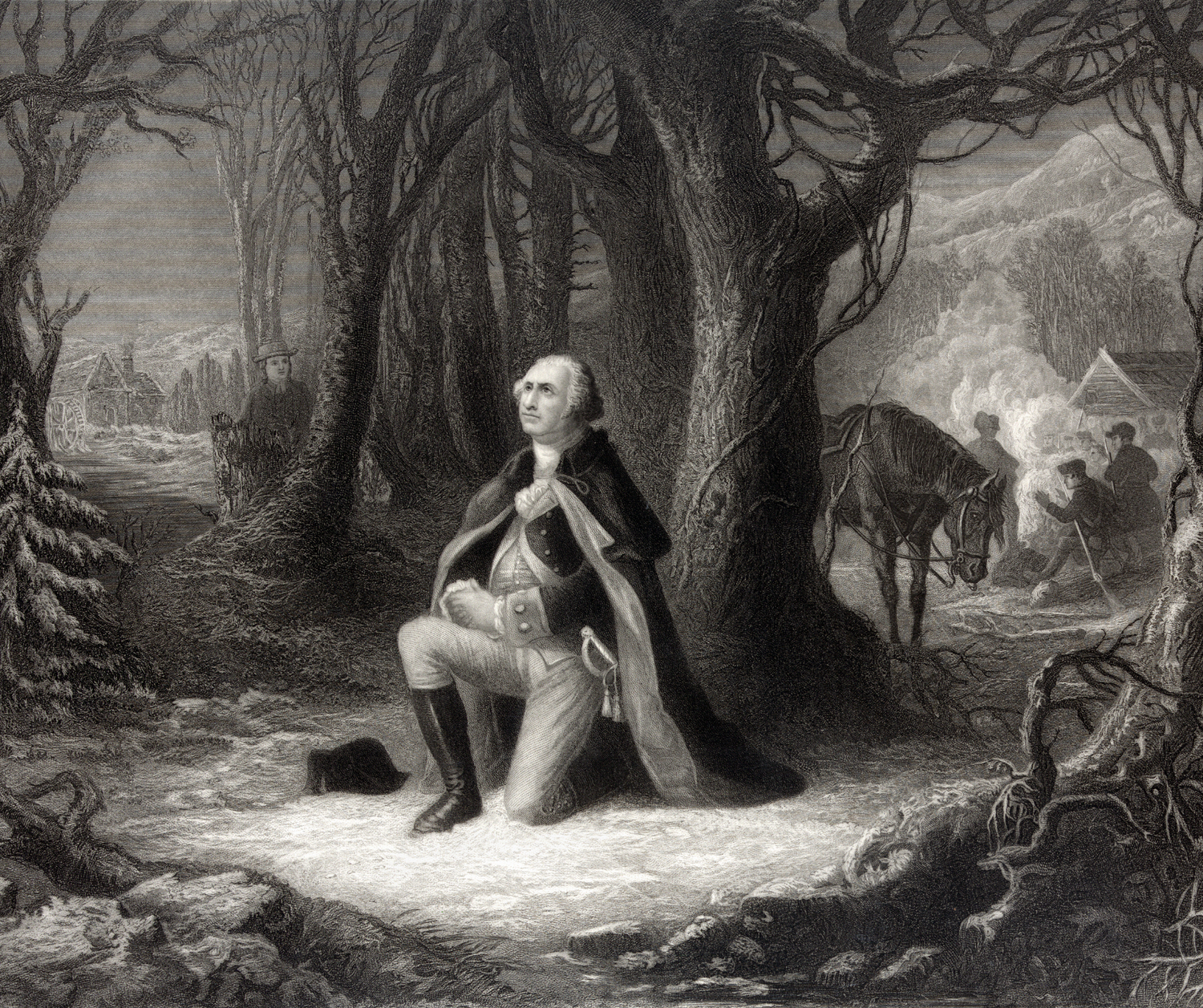 George Washington Praying