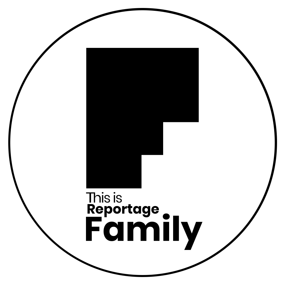 Logo of This Is Reportage Family, a prestigious world-wide community and awards platform, celebrating the best in documentary photography.