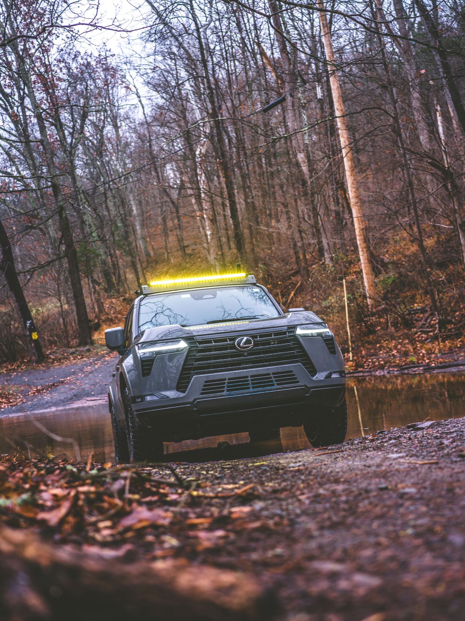Lexus GX550 with Westcott rack and Air Down Gear Up storage. It's my mobile photo content production truck.