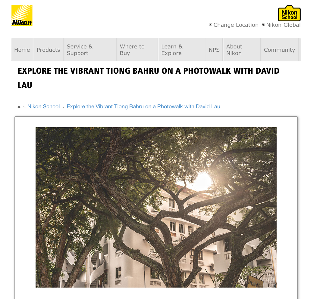 Nikon Singapore Photowalk by David Lau