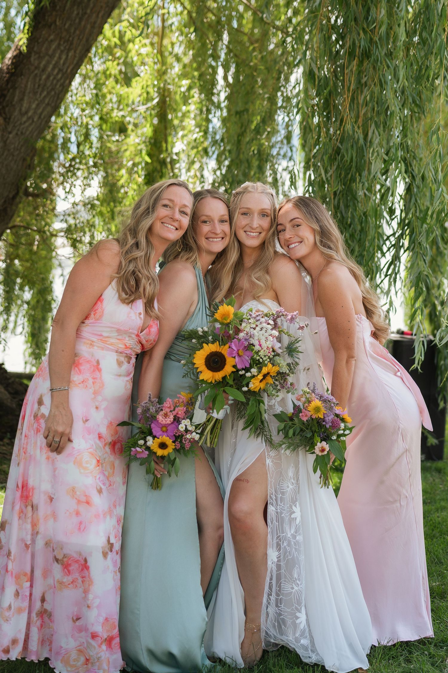 Wedding bridal portraits by the lake in Sandpoint, Idaho. Wedding photography for Spokane, Washington and Pacific northwest couples.