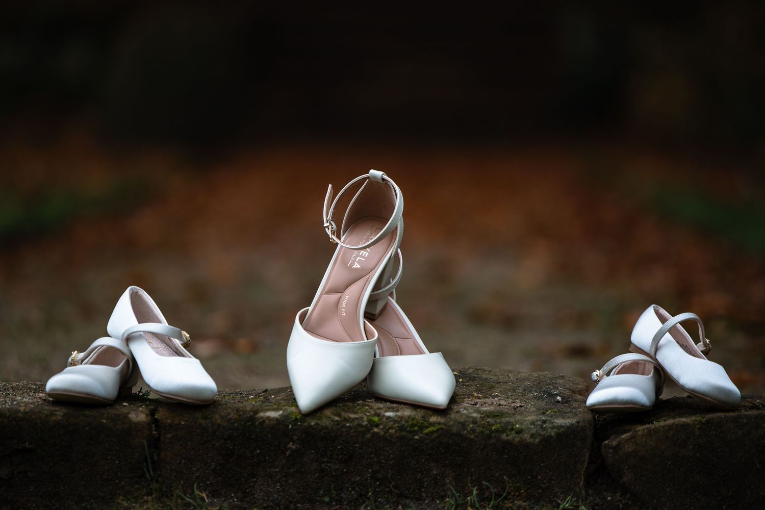 schoenen in bos