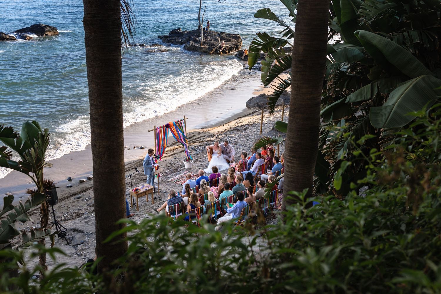 beach spanje wedding