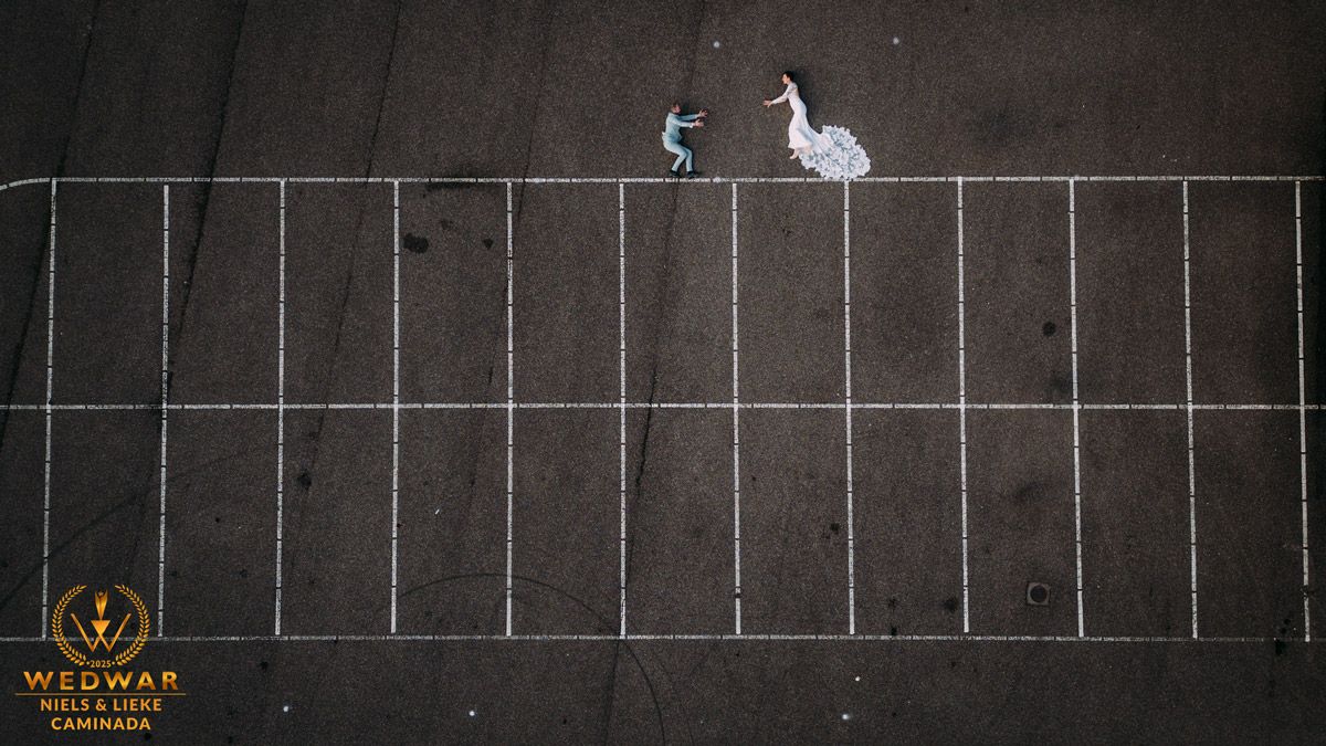 wedwar award winning wedding photography drone