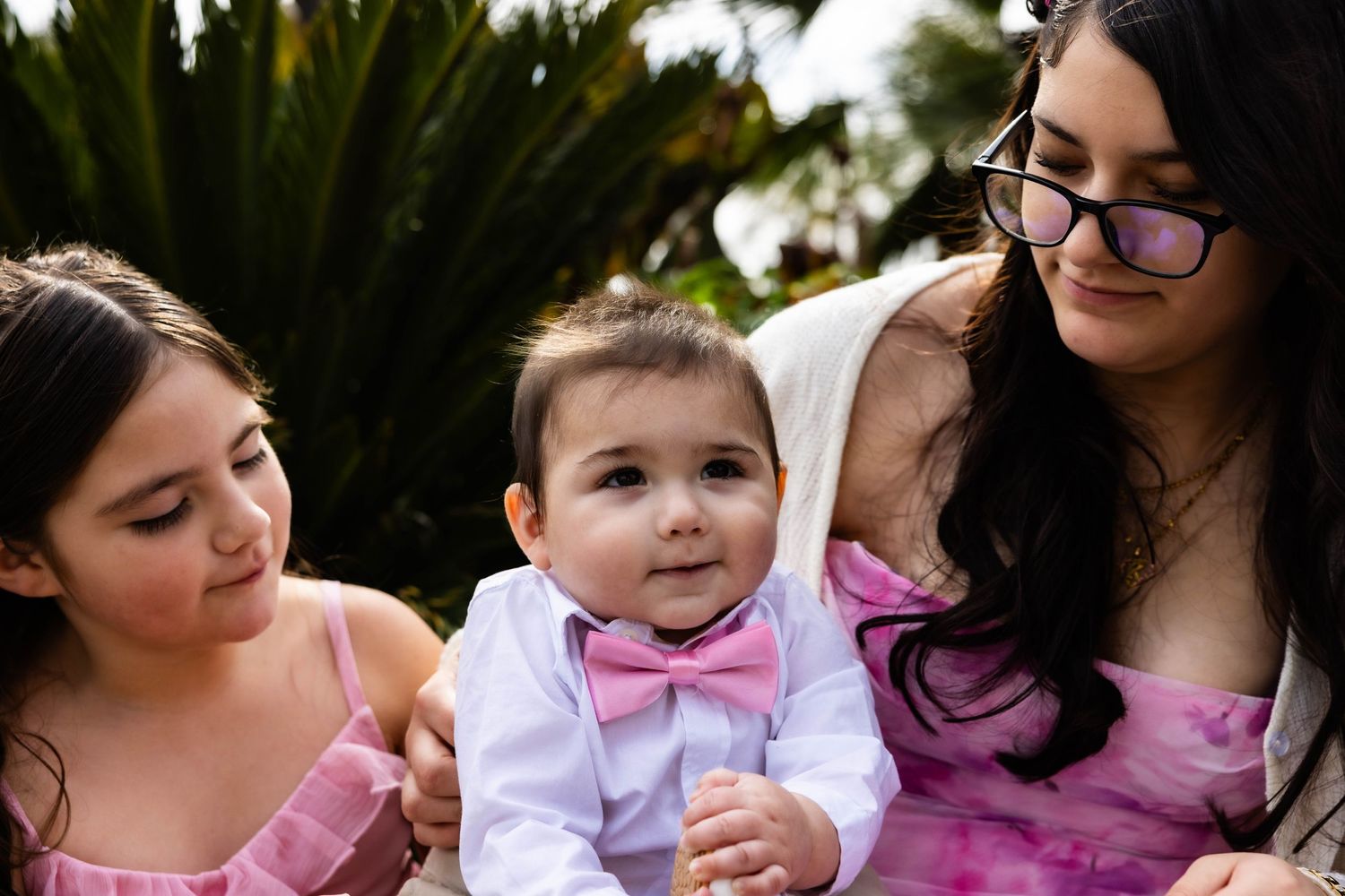 Children gather together while parents celebrate wedding during a  Spring wedding California, Lodi happy to take pictures with photographer