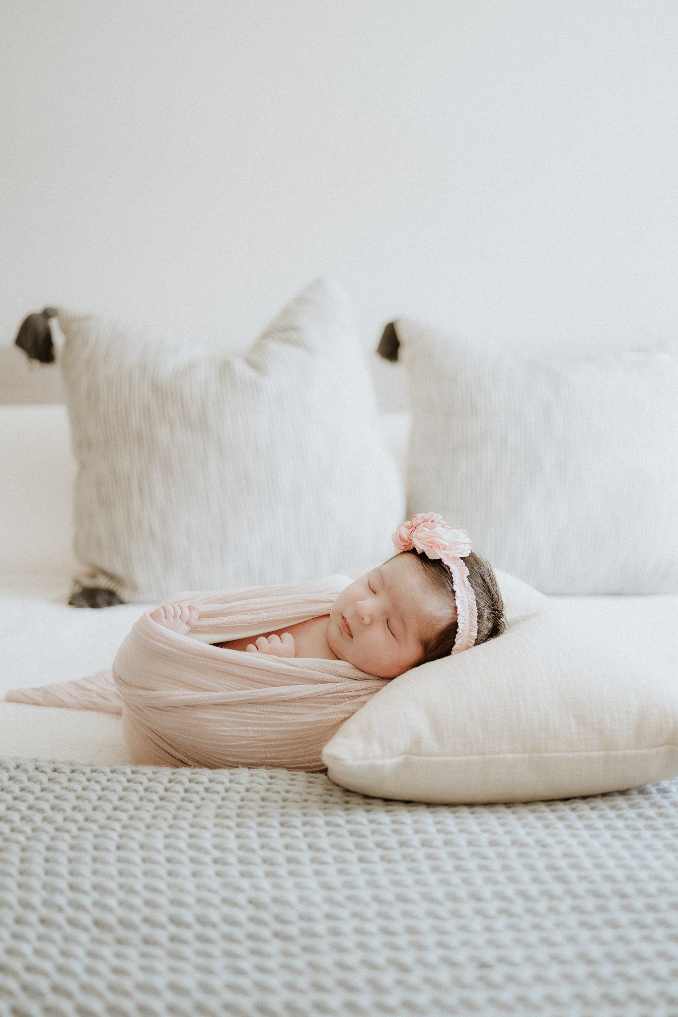 newborn baby portrait