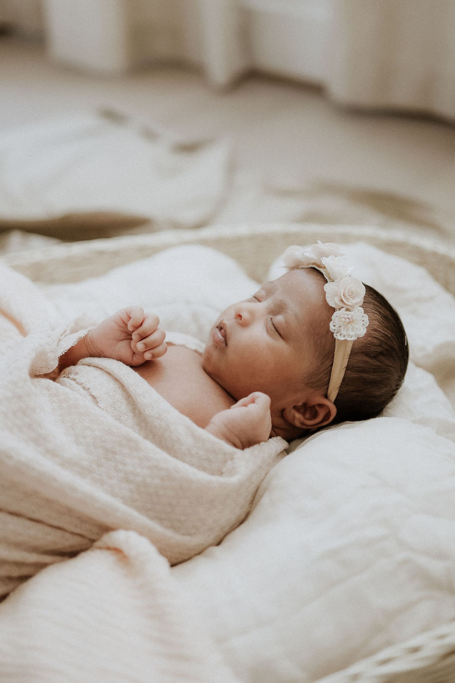 newborn baby portrait