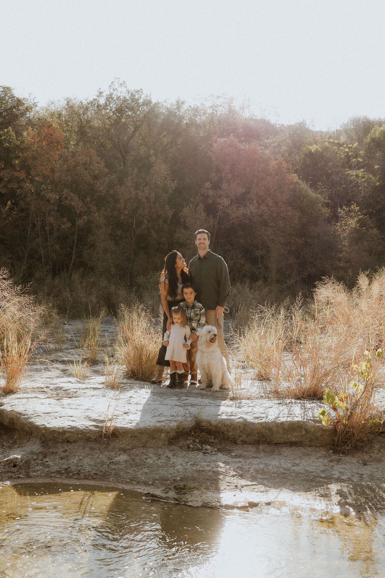 bull creek park family photoshoot, portrait