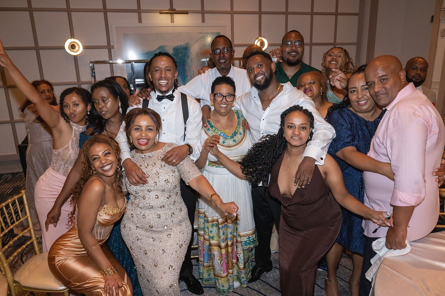 Wedding party celebration La Concha Resort Puerto Rico
