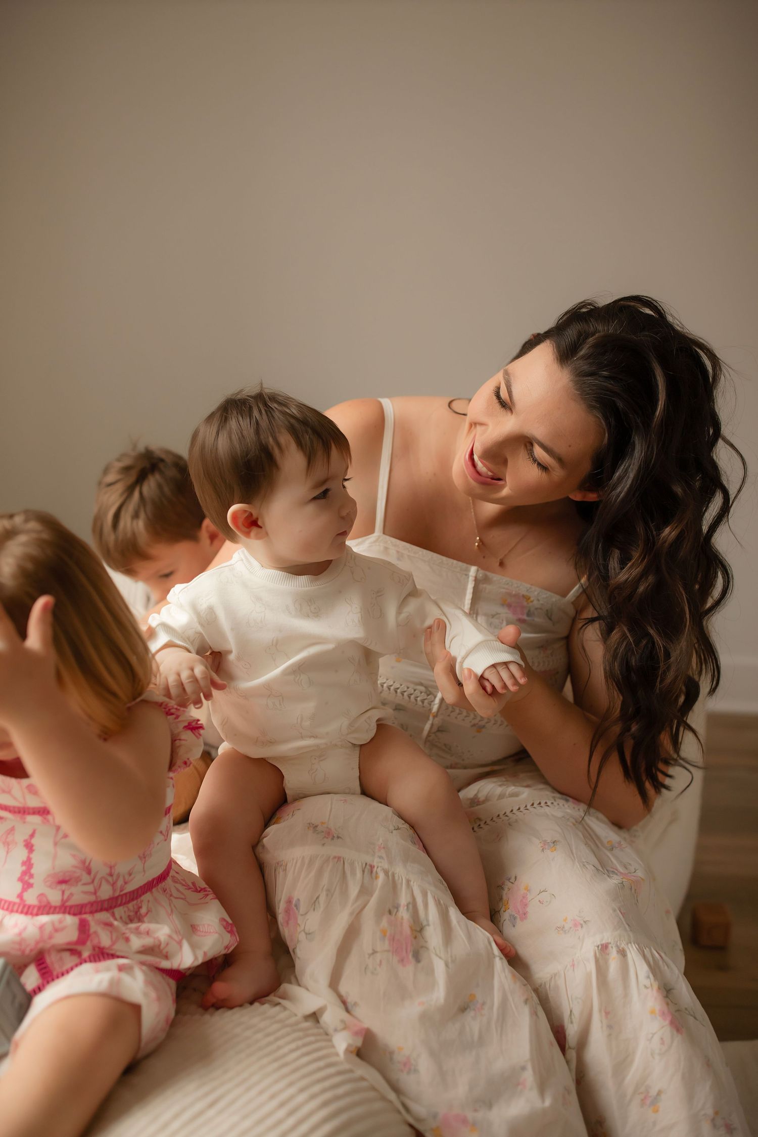 Willow & Wren Photography studio family portraits. Chaska, Minnesota.