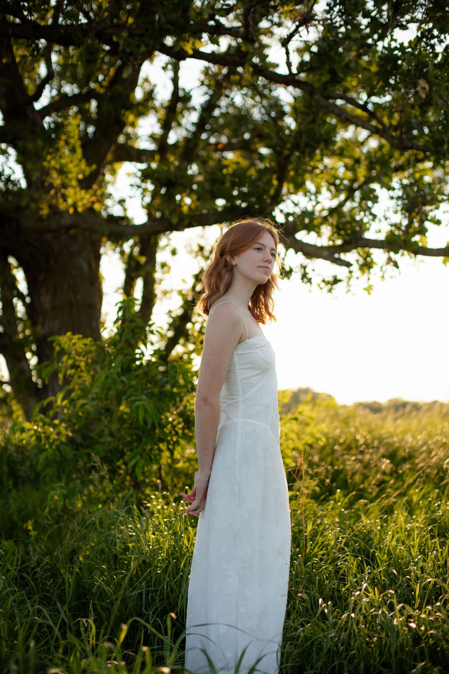 Chanhassen Minnesota High School senior photography with Willow & Wren Photography. Sunset and gold hour senior photos.