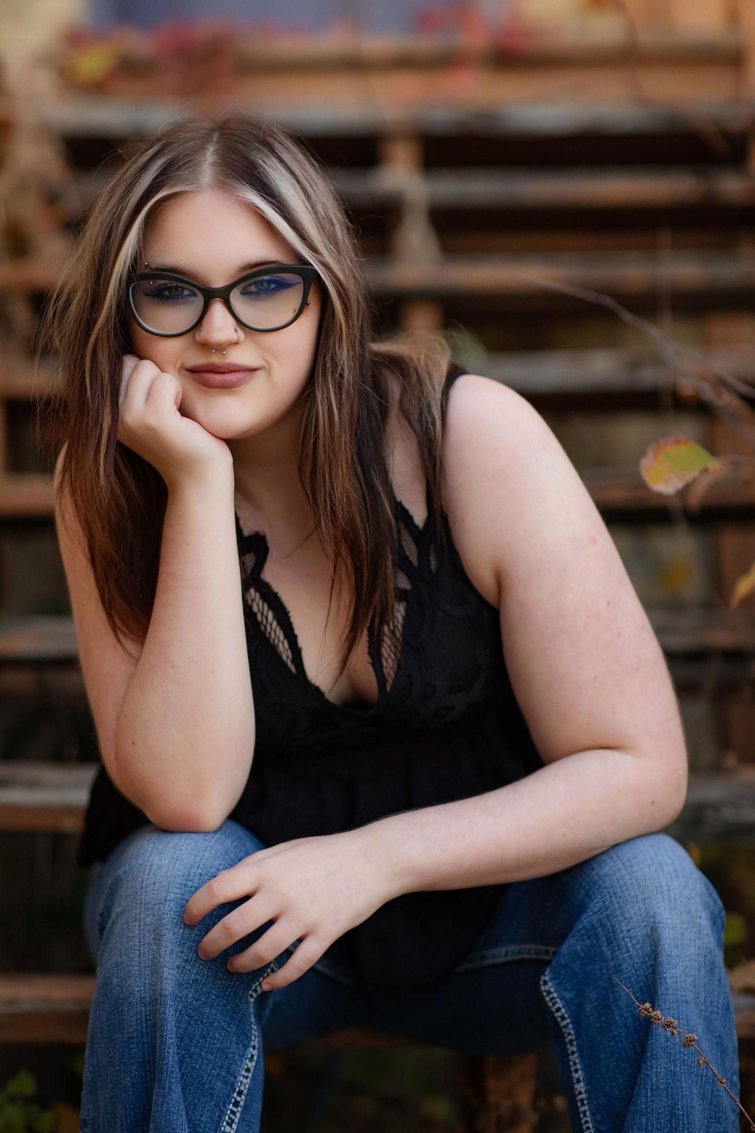 Chaska Minnesota High School Senior Photography with Willow & Wren Photography. Urban meets nature.