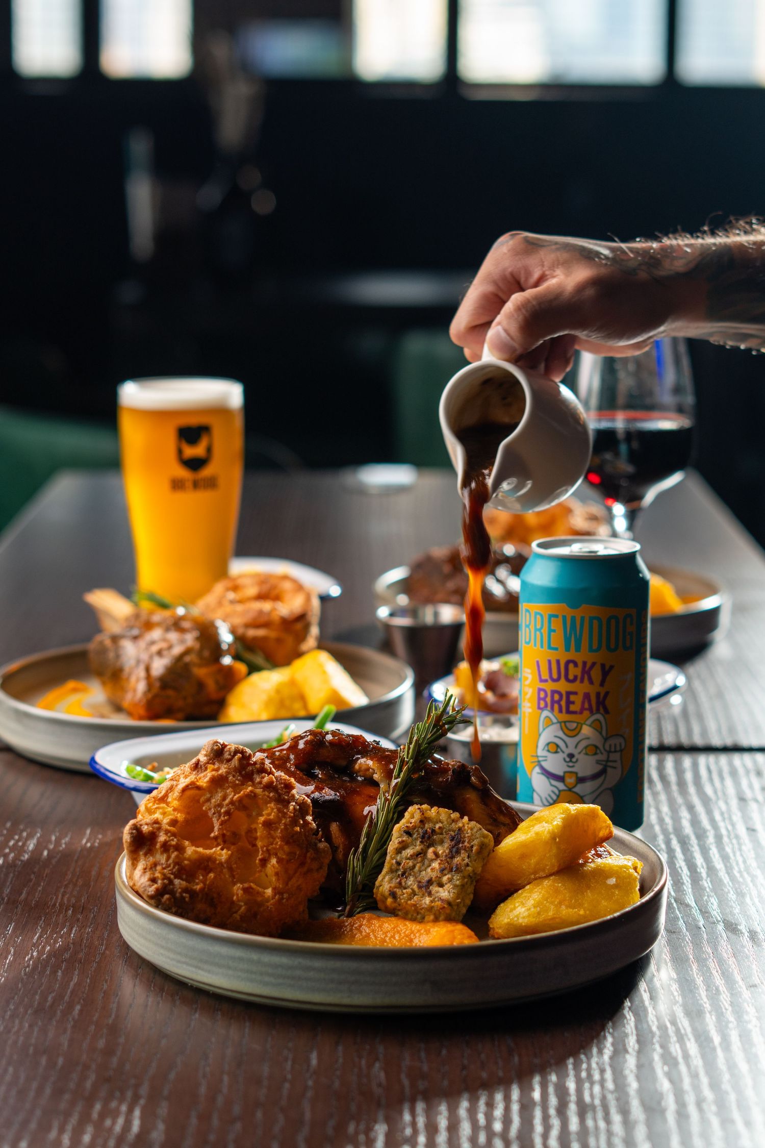 Roast ad photo for Brewdog