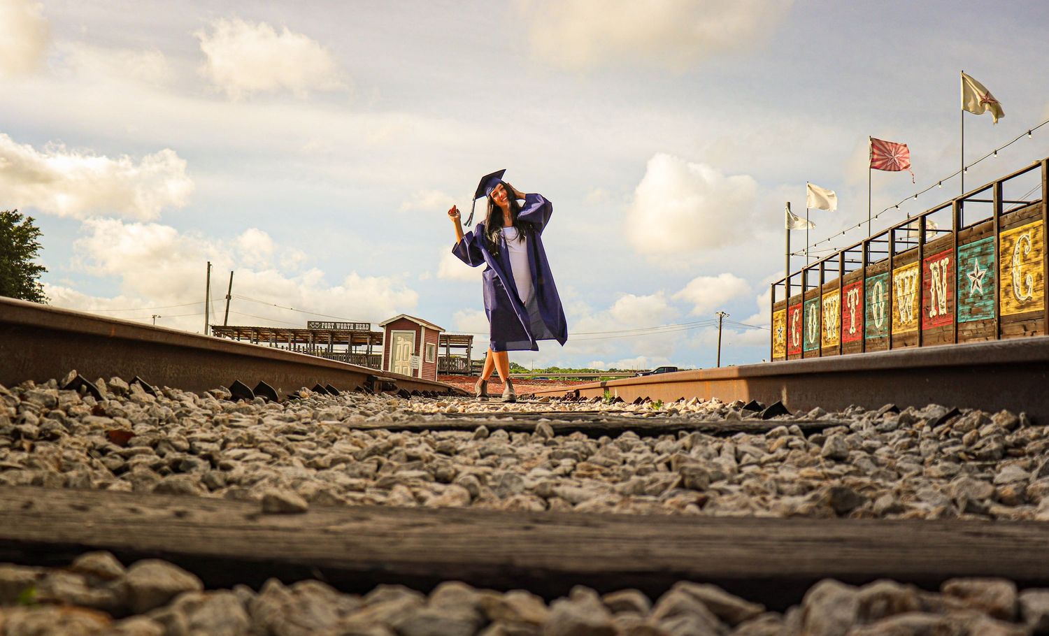 Graduation photography image.