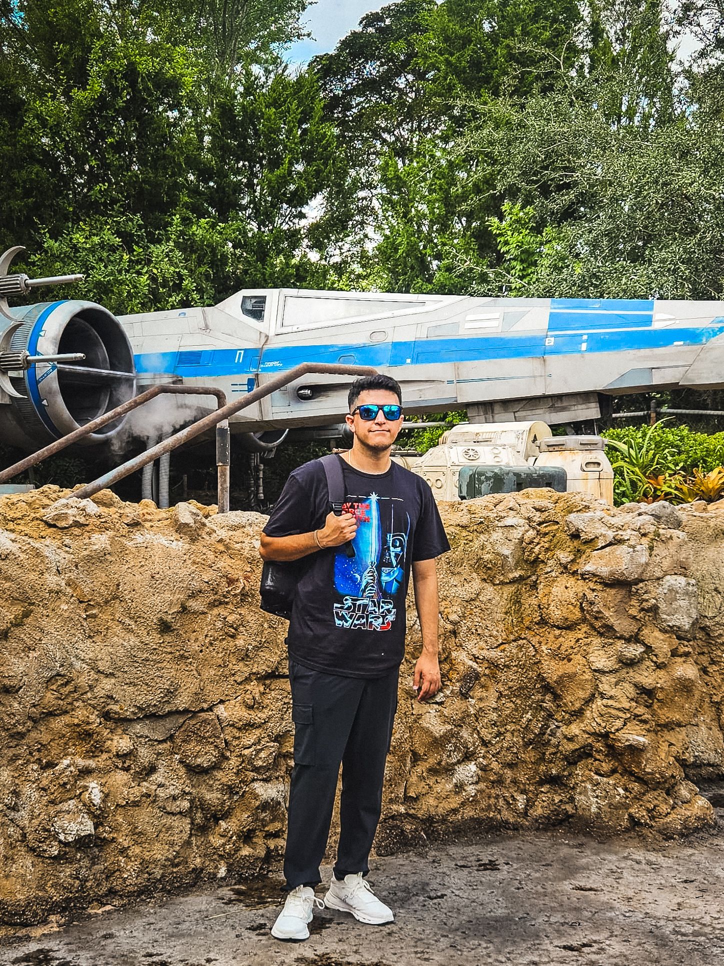 Agustin Leandro at Universal Studios