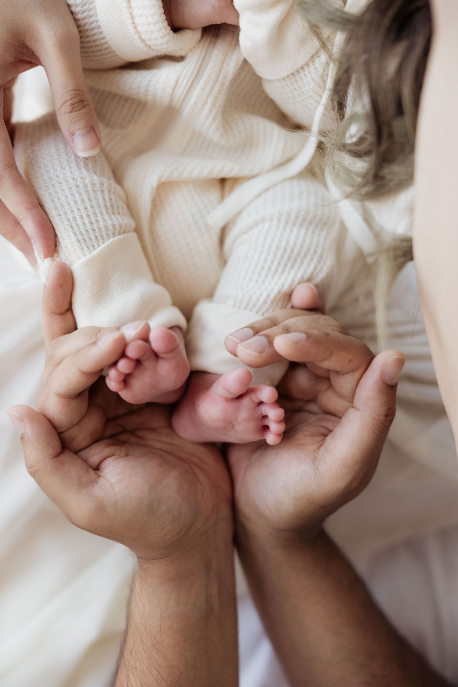 Newborn portrait session