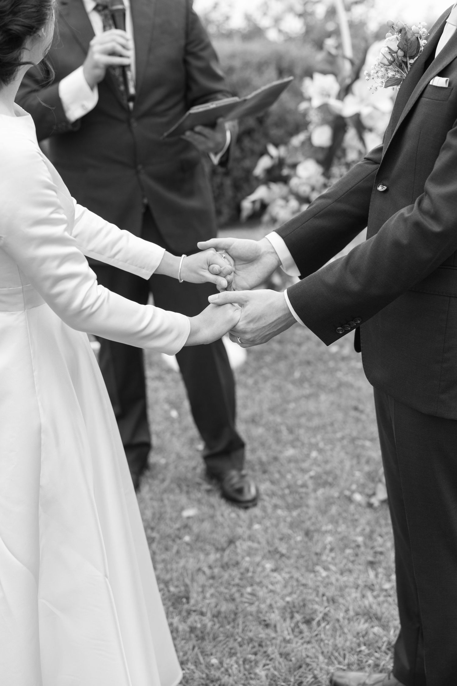 Portrait of wedding ceremony
