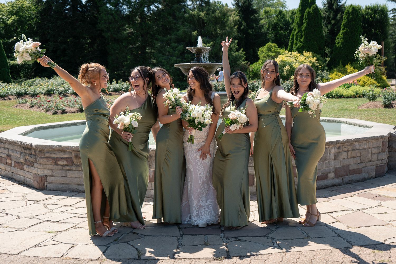 Bridal party Wedding photographer in Waterloo Ontario with candid storytelling style