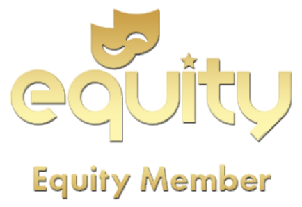 Gold text showing 'Equity Member' in metallic finish against white background.