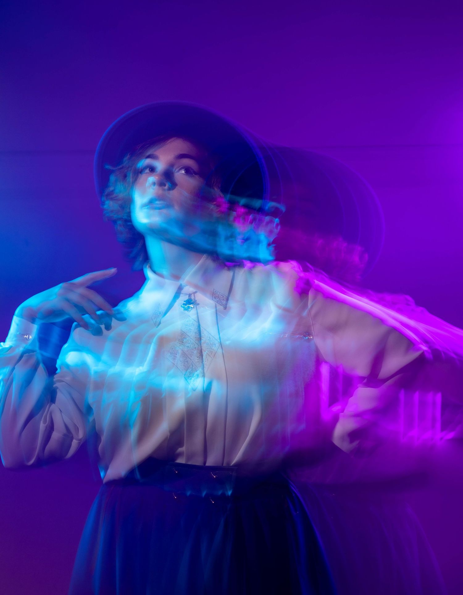 lady in light