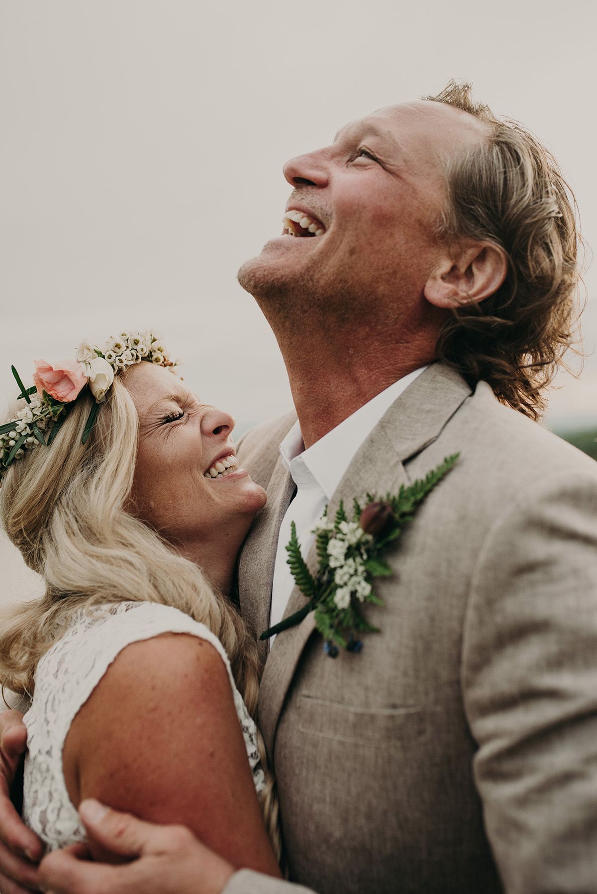 Couple hosts their wedding at their home in New Brunswick