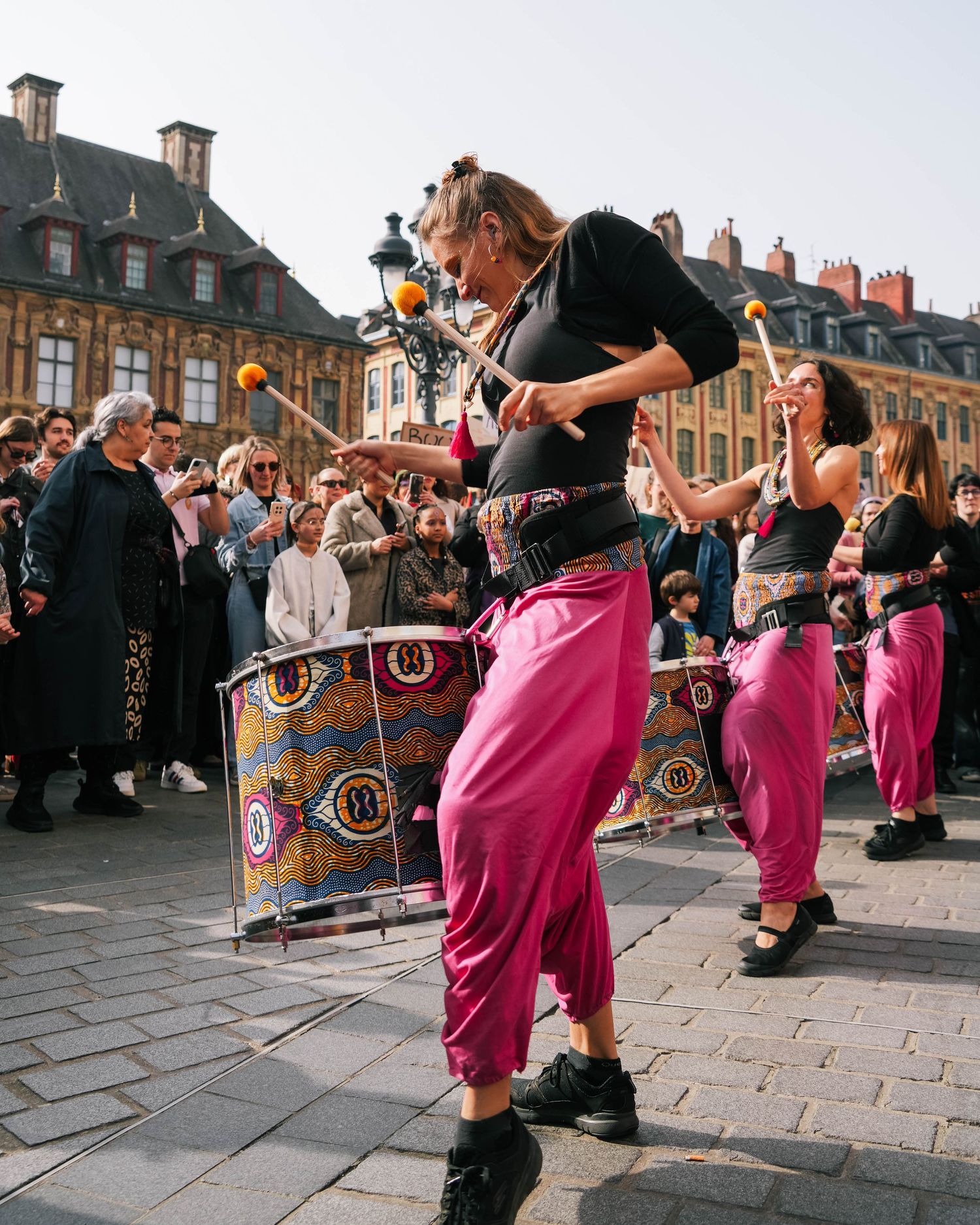 photo prise lors de la manifestation pour la journée du droit des femmes le 8 mars 2026 à Lille.